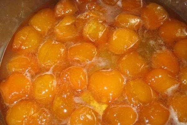 Варенье из замороженных абрикосов без косточек